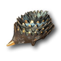 Old hedgehogs nesting ashtrays | In bronze | Walter Bosse style