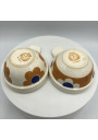 Old cups Salins France | With large flowers | Year 60/70
