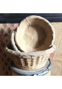 Set of 3 vintage bread baskets | Old baker's baskets