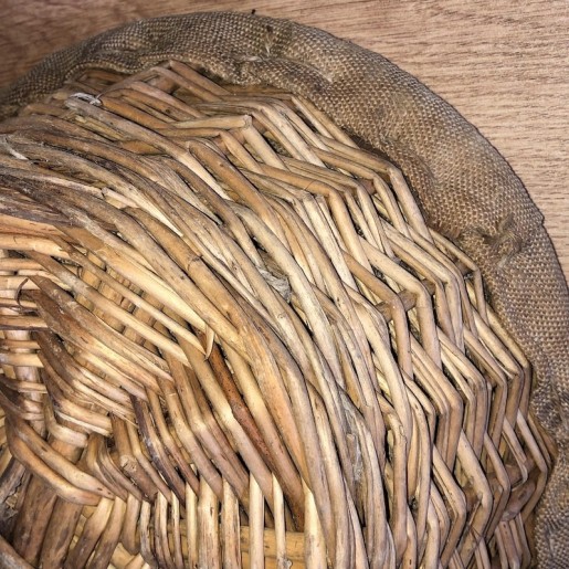 Set of 3 vintage bread baskets | Old baker's baskets