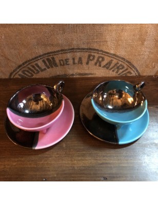 Ancien tête à tête à thé | Luc Vallauris | Vintage