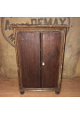 Ancienne armoire de poupée | Armoire de poupée en bois | Jouet ancien