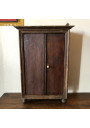 Ancienne armoire de poupée | Armoire de poupée en bois | Jouet ancien