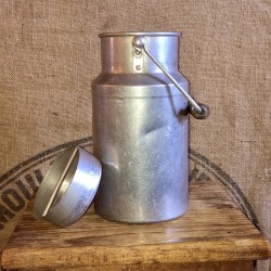 Old aluminum milk jug | Pure aluminum | Kitchen decoration