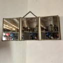 Ancien miroir triptyque | Miroir triptyque