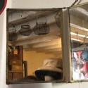 Ancien miroir triptyque | Miroir triptyque