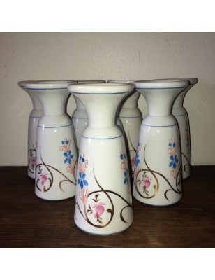 Lot de  8 anciens mazagrans à café | Service à café mazagrans