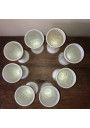 Lot of 8 old coffee mazagrans | Mazagrans coffee service