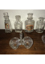 Old dinette and glass bottles | Collection | Old toy