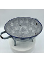 Old kitchen set in enamelled sheet metal | Light blue | Kitchen decor