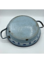 Old kitchen set in enamelled sheet metal | Light blue | Kitchen decor