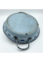 Old kitchen set in enamelled sheet metal | Light blue | Kitchen decor