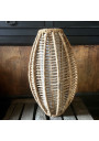 Old ogive-shaped suspension | In rope | Vintage pendant light