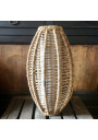 Old ogive-shaped suspension | In rope | Vintage pendant light