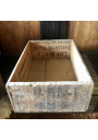 Ancienne caisse vintage en bois | Publicitaire | Lait Nestlé