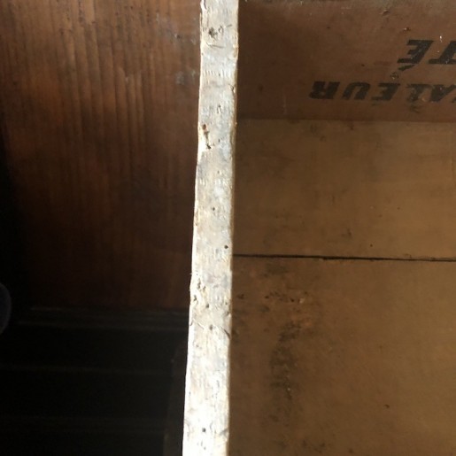 Old vintage wooden crate | Advertising | Lait Nestlé