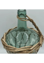 Ancienne Dame-Jeanne avec osier | Verte | 2 Litres | VIRESA