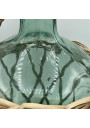 Ancienne Dame-Jeanne avec osier | Verte | 2 Litres | VIRESA