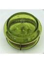 Old small enamelled glass jewelry box | Character decor