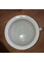Old enamelled sheet chamber pot | Heather gray