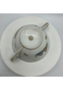 Old mug with two handles | Porcelain from Limoges France