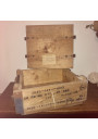 Ancienne caisse de munitions |  Ancienne caisse en bois