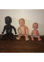Lot of 3 mini bathers | Old dolls | Little dolls