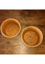 set of 2 molds or stoneware bowls for faisselle
