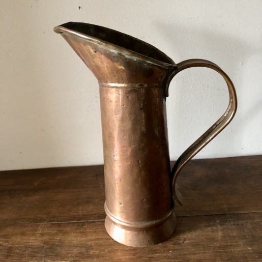 Old copper water jug | Popular art deco | Farmhouse decor