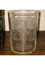 Old souvenir glass of N. D. de Lourdes with its original box
