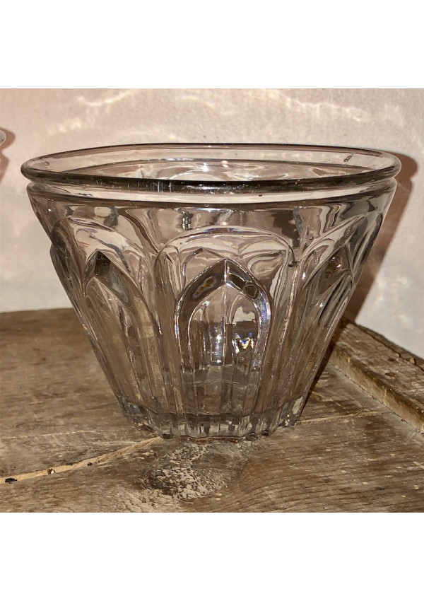 Lot De 18 Pots à Confiture Anciens – Verre Transparent – Début XXe – Parfait état
