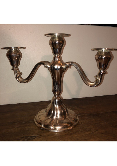 Chandelier Vintage Anglais Ianthe – Métal Argenté – Excellent état