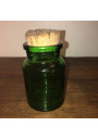 Small vintage green jar | Height 10.2 cm | LEVER Made in Belgium