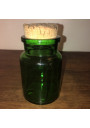 Small vintage green jar | Height 10.2 cm | LEVER Made in Belgium