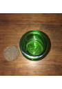 Small vintage green jar | Height 10.2 cm | LEVER Made in Belgium