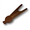 Ancien casse noisettes | Casse noix | En bois décoré
