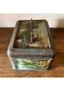 Old box of candies or cookies in lithographed tin