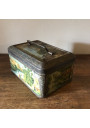 Old box of candies or cookies in lithographed tin