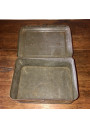 Old box of candies or cookies in lithographed tin