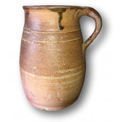 Old large stoneware pitcher