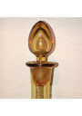 Old enamelled glass carafe | Amber | In the manner of Montjoye, Legras