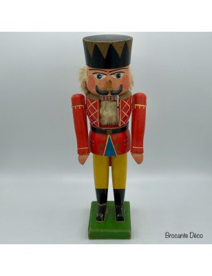 Casse noisette ancien - Soldat figurine en bois