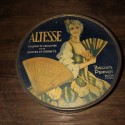 Ancienne boîte à biscuits Altesse | Tôle lithographiée | Publicitaire