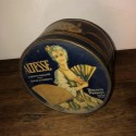 Ancienne boîte à biscuits Altesse | Tôle lithographiée | Publicitaire