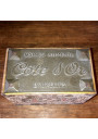 Old advertising lithographed sheet metal box Côte d'Or Bruxelles
