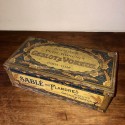Ancienne boîte à biscuits SABLÉS DES FLANDRES | En tôle lithographiée | Boîte publicitaire