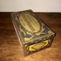Ancienne boîte à biscuits SABLÉS DES FLANDRES | En tôle lithographiée | Boîte publicitaire
