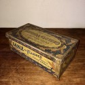 Ancienne boîte à biscuits SABLÉS DES FLANDRES | En tôle lithographiée | Boîte publicitaire