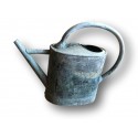 Ancien petit arrosoir en zinc | Hauteur 28 cm