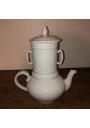 Théière blanche à filtres en porcelaine | Apilco France